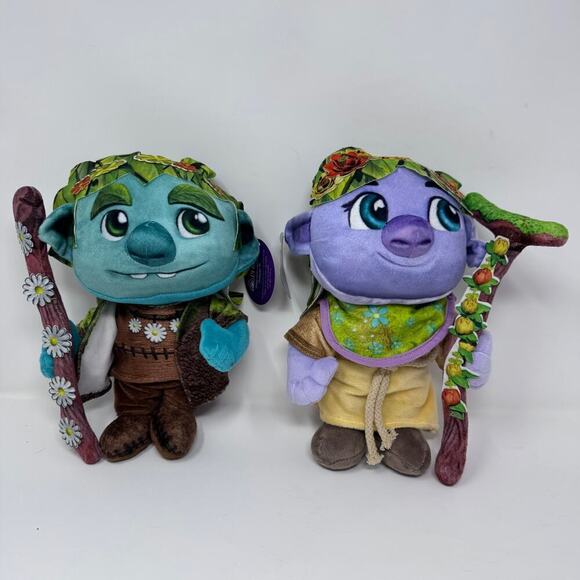 Phipps Conservatory Fen Ivy The Trolls and The Treasure Book 10" Dolls Set of 3 - Picture 4 of 12